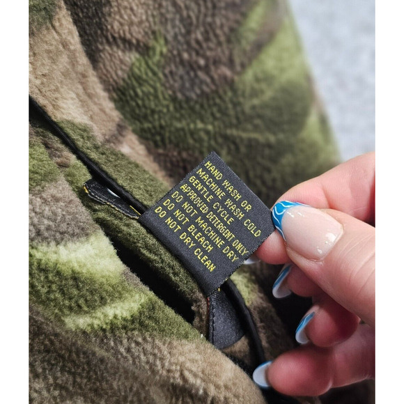 Scent Blocker Plus Protect XT Med Camo Fleece Jacket Outdoor Hunting Windblocker - Picture 7 of 11